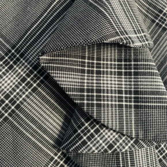 Express Design Studio - Plaid Ruffle Skirt - Picture 3 of 5